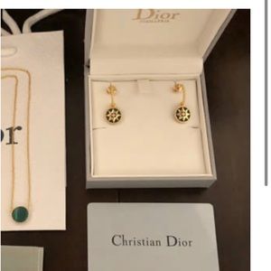DIOR earrings with papers